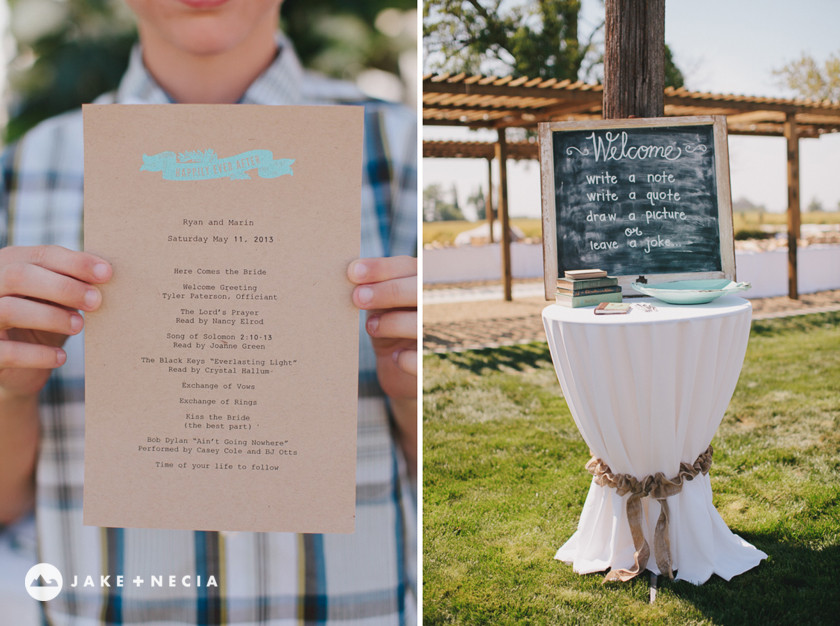 Ryan & Marin Wedding Photos: Favier Farms | Jake & Necia Photography (23)
