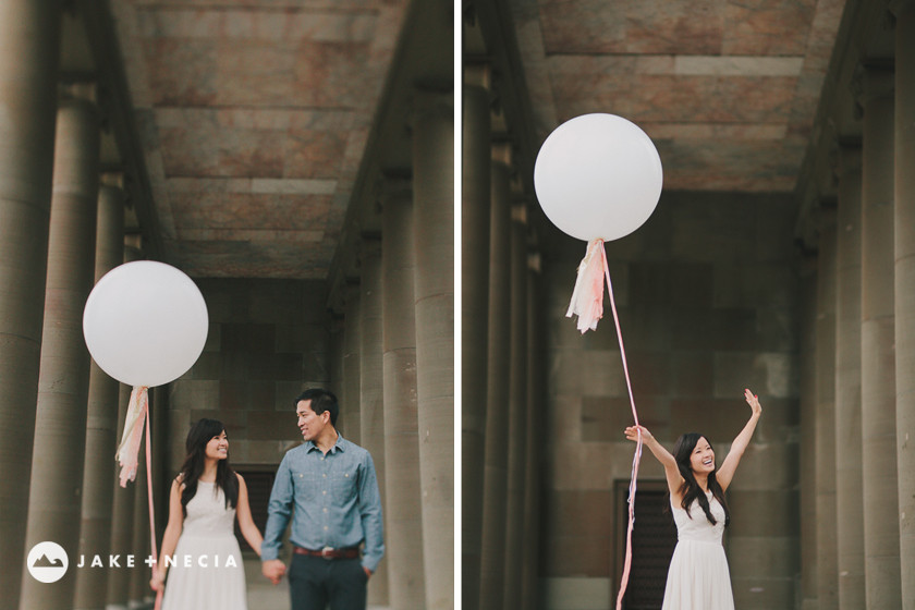 Jake and Necia Photography: De Young Museum Engagement Shoot (2)