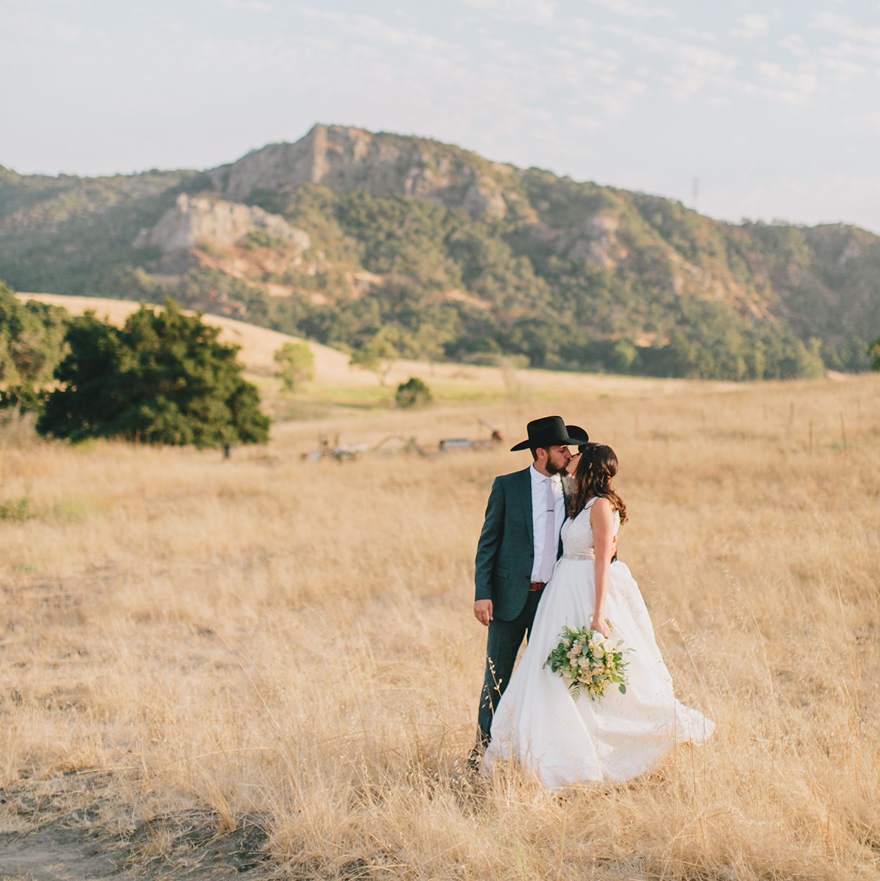 Haley & Thomas are married in San Luis Obispo California