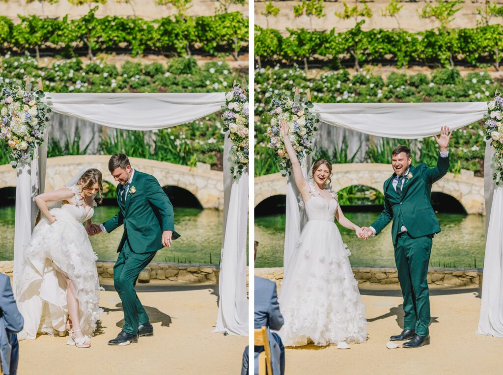 mazal tov at a terra mia summer wedding